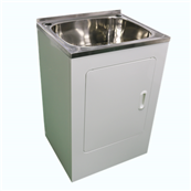 LF659 Laundry Trough And Cabinet 35 Litre